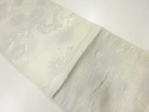 アンティーク　松模様織り出し袋帯(材料)